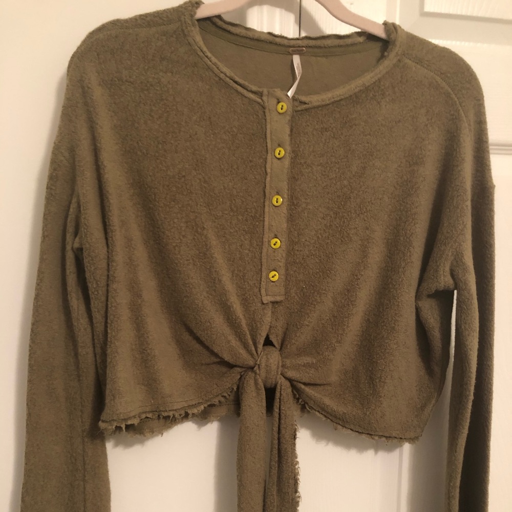 Cropped sweater